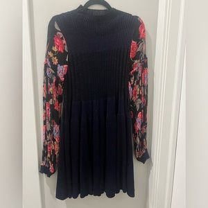 Free People Rose And Shine Sweater Dress